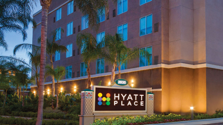 Hyatt Place At Anaheim Resort / Convention Center Exterior foto